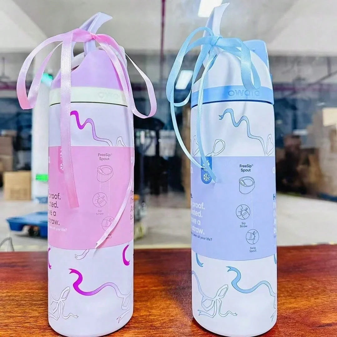 Owala Insulated Stainless Steel Water Bottle with Straw, Sports Water Bottle, Great for Travel 32 Oz,