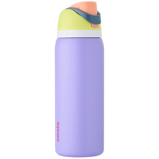 Freesip Stainless Steel Water Bottle, 32Oz Light Purple